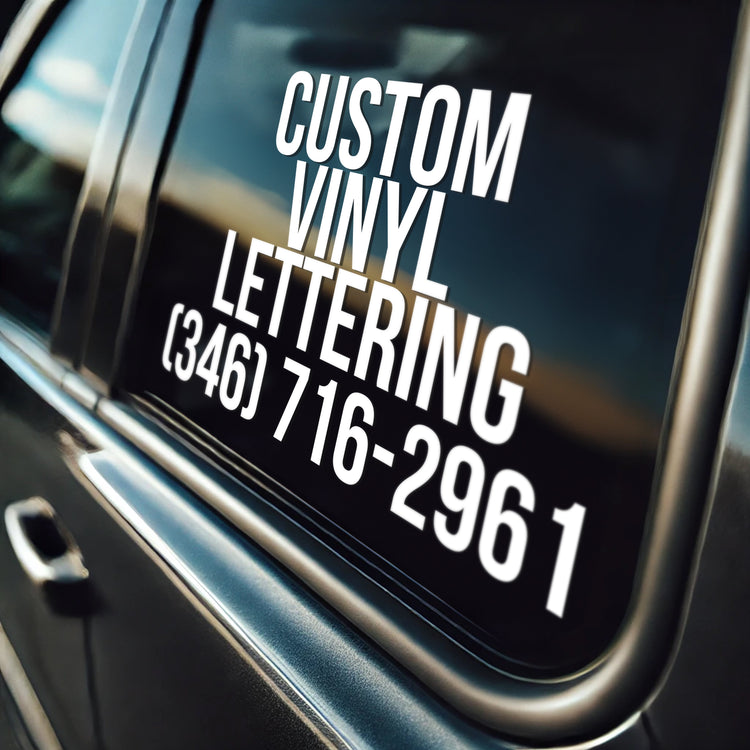 Vinyl Lettering